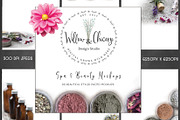 Spa & Beauty Mockup Styled Photos, a Beauty & Fashion Photo by Willow & Chicory (Thumbnail 1 of 8)