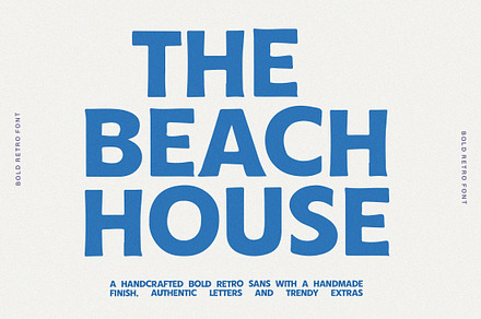 Beach House Bold Sans Serif Font, a Sans Serif Font by Laras Wonderland
