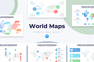 World Maps Keynote Templates