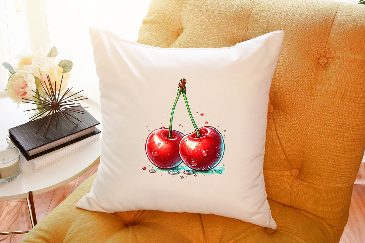 Watercolor Summer Fruit Clipart Bund, an Illustration by Sublimation Artist (Photo 6 of 6)