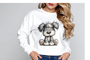 Whimsical Funny Dogs Clipart Bundle, an Illustration by GatewayDesign (Thumbnail 4 of 6)