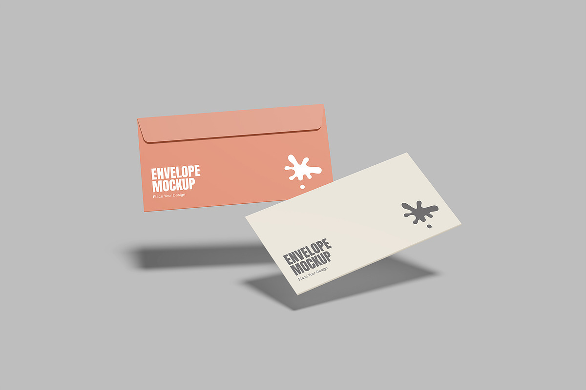 High Quality Envelope Mockup, a Print Template by lamorastudio (Photo 5 of 12)