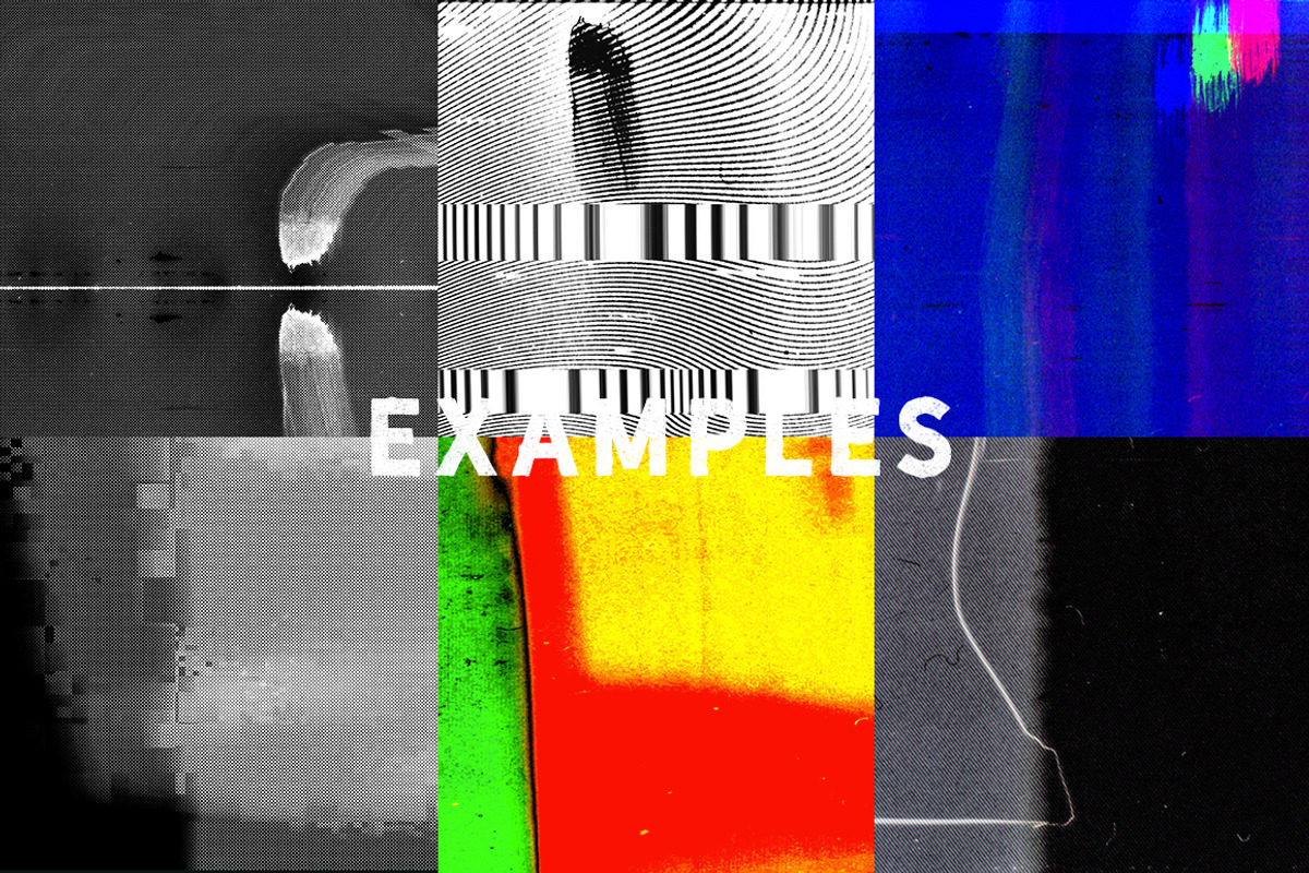 Glitched Photocopier Texture Bundle, a Texture Graphic by Big Blond Bear (Photo 5 of 5)