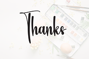 Watercolor | Script Font, a Handwritten Font by Scratchones (Thumbnail 8 of 8)