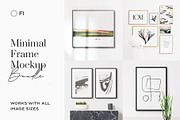 Minimal Frame Mockup Template Bundle, a Product Mockup by FoundImages (Thumbnail 1 of 27)