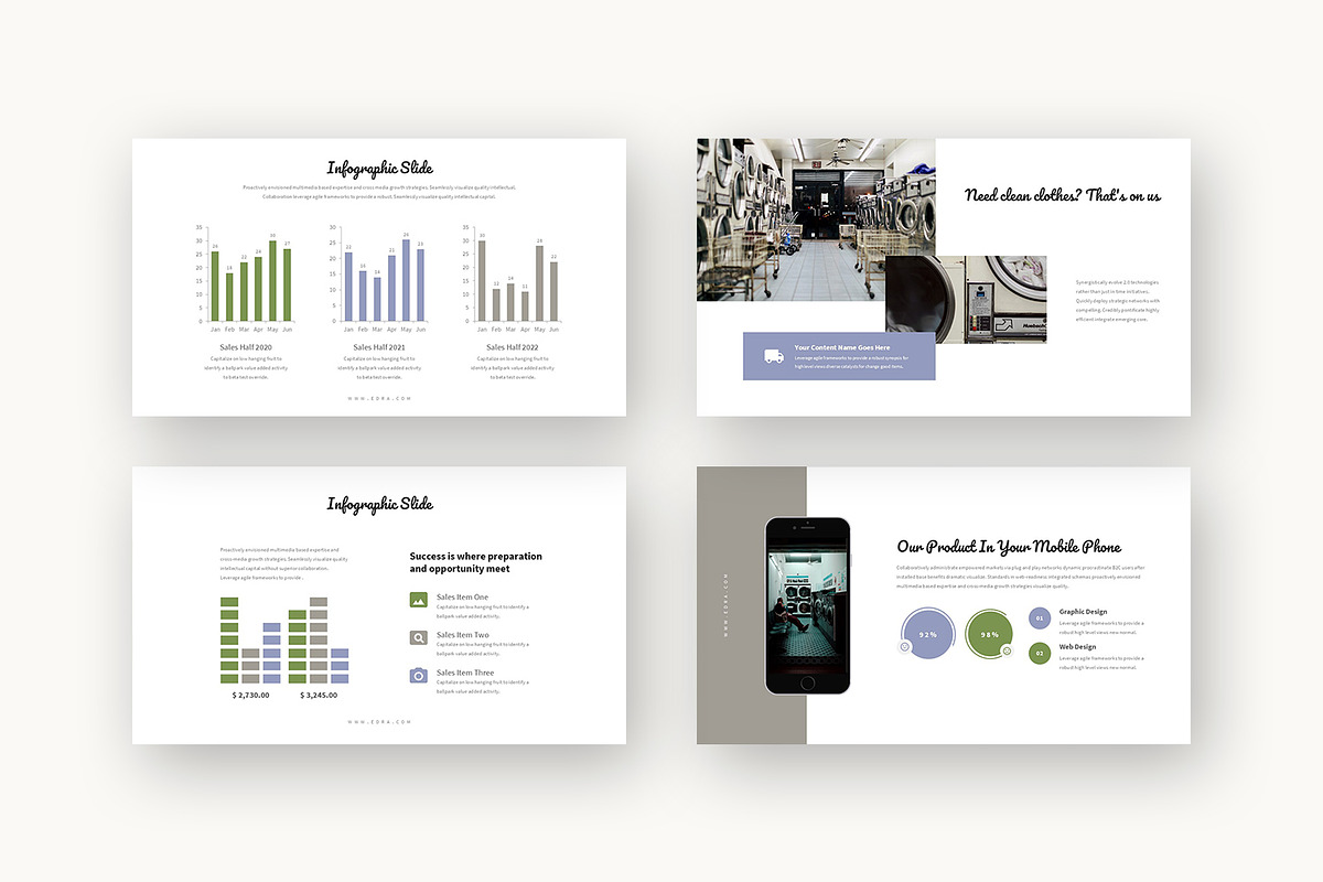 Edra : Laundry Business Keynote, a Presentation Template by Punkl Camp (Photo 7 of 16)