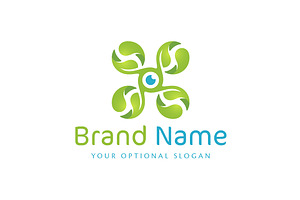 Green Drone Custom Logo