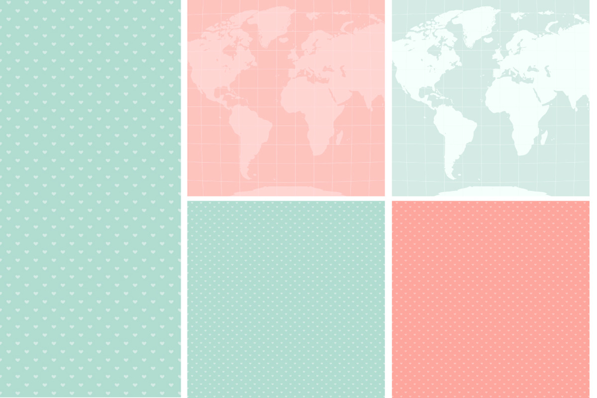 14 Paris Inspired Digital Papers preview 4