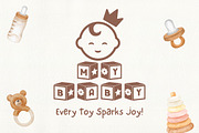 Square Baby - Display Font, a Symbol Font by Attype (Thumbnail 5 of 10)