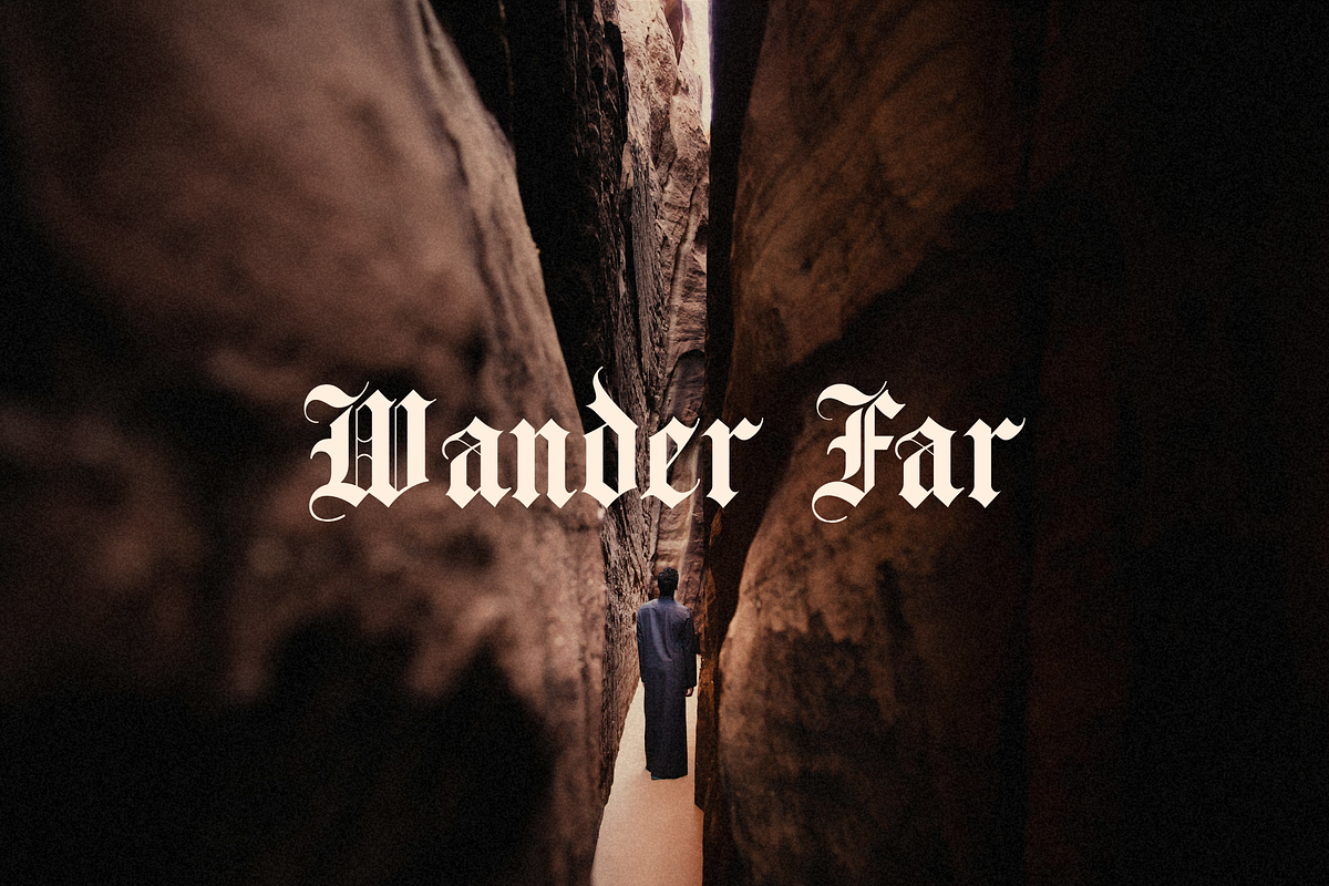 Thornville — Blackletter Display, a Blackletter Font by Creacy Studio (Photo 4 of 10)