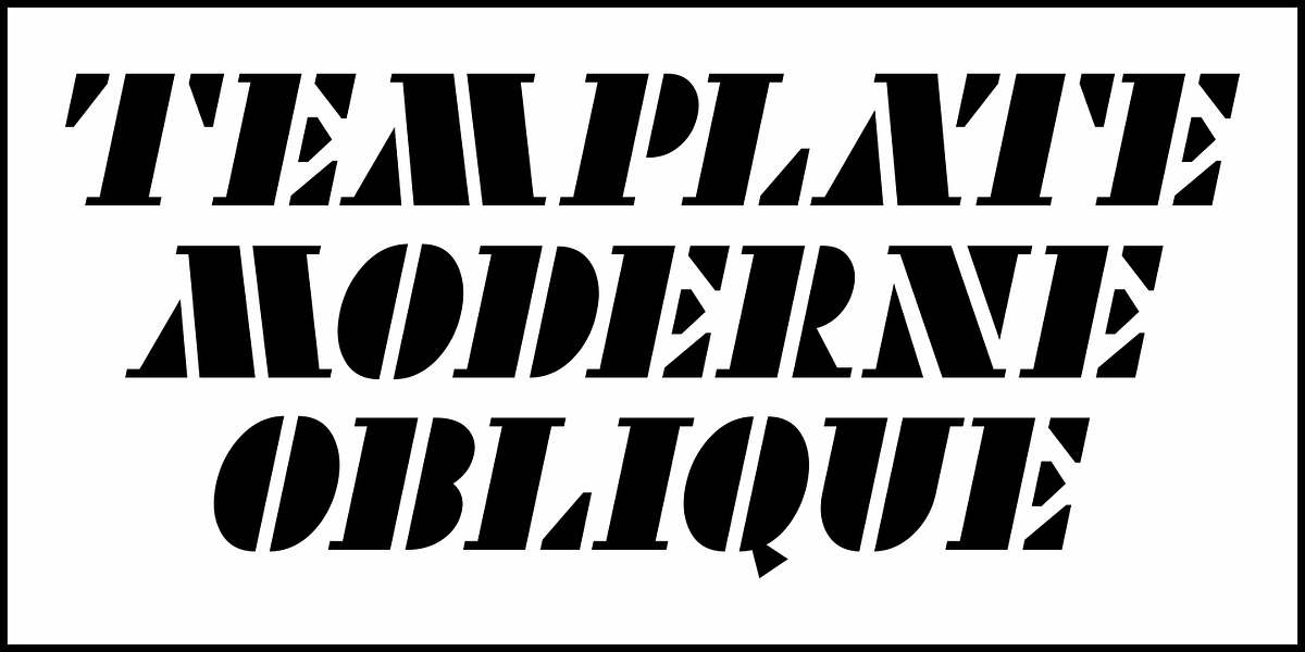 Template Moderne JNL, a Serif Font by Jeff Levine Fonts (Photo 4 of 5)