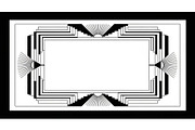 Art Deco Frame SVG Bundle, an Illustration by Gaye Art (Thumbnail 9 of 31)