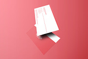 Red And White Business Card, a Business Card Template by Marvel (Thumbnail 3 of 5)