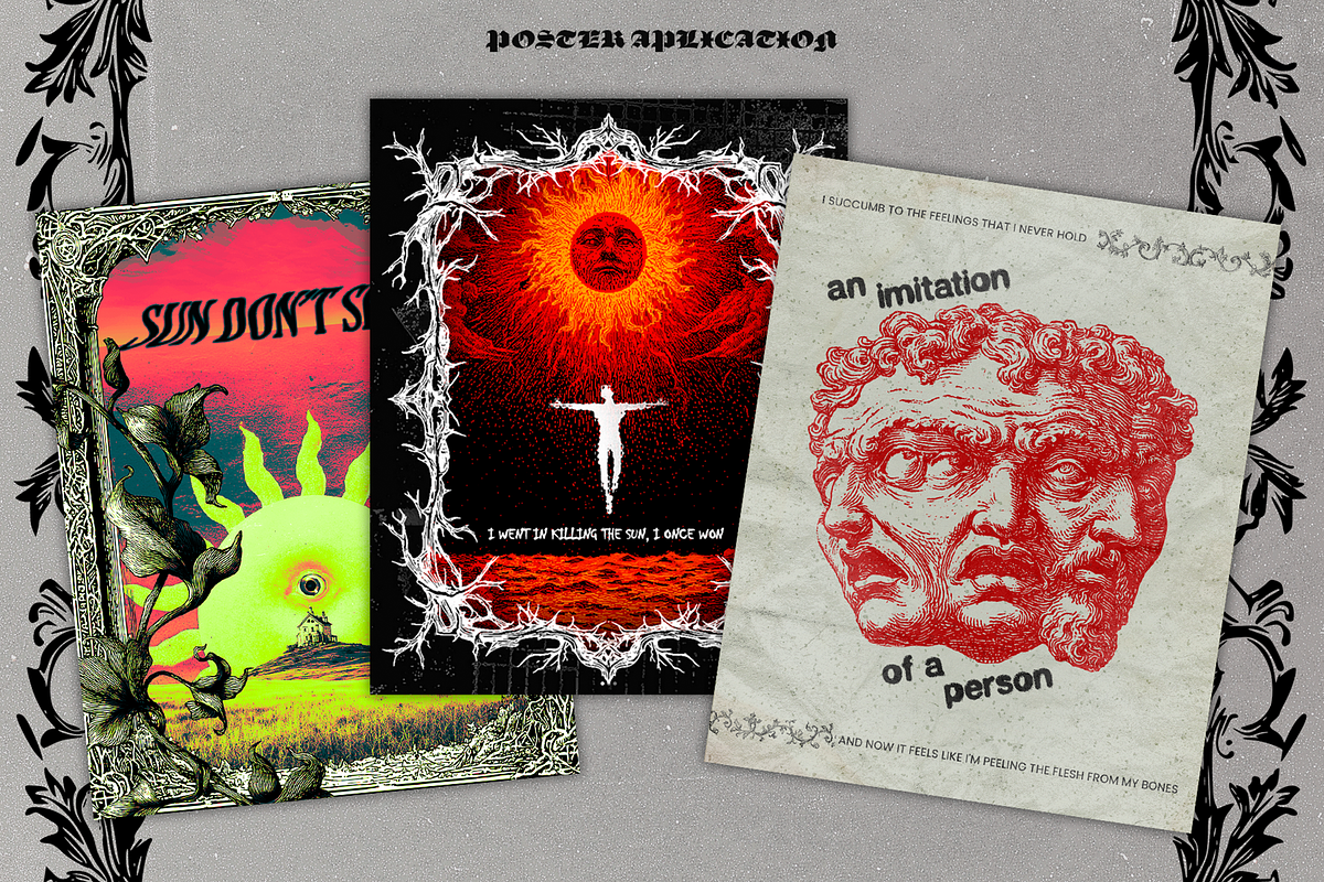 840+ Ornaments&Cybersigilism Bundle, an Object Graphic by Benone Studio (Photo 6 of 11)