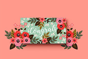 Floral Card Collection-45 files, a Card Template by Werlang Paper (Thumbnail 16 of 43)