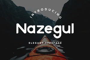 Nazegul - Elegant Typeface