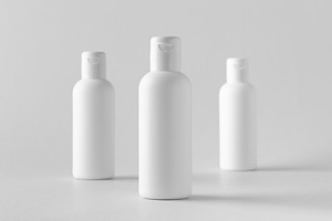 Cosmetic lotion bottle mockup JPEG, a Beauty & Fashion Photo by Shablon