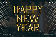 Holiday Flakes - Christmas Font, a Serif Font by Viswal Studio (Thumbnail 4 of 6)