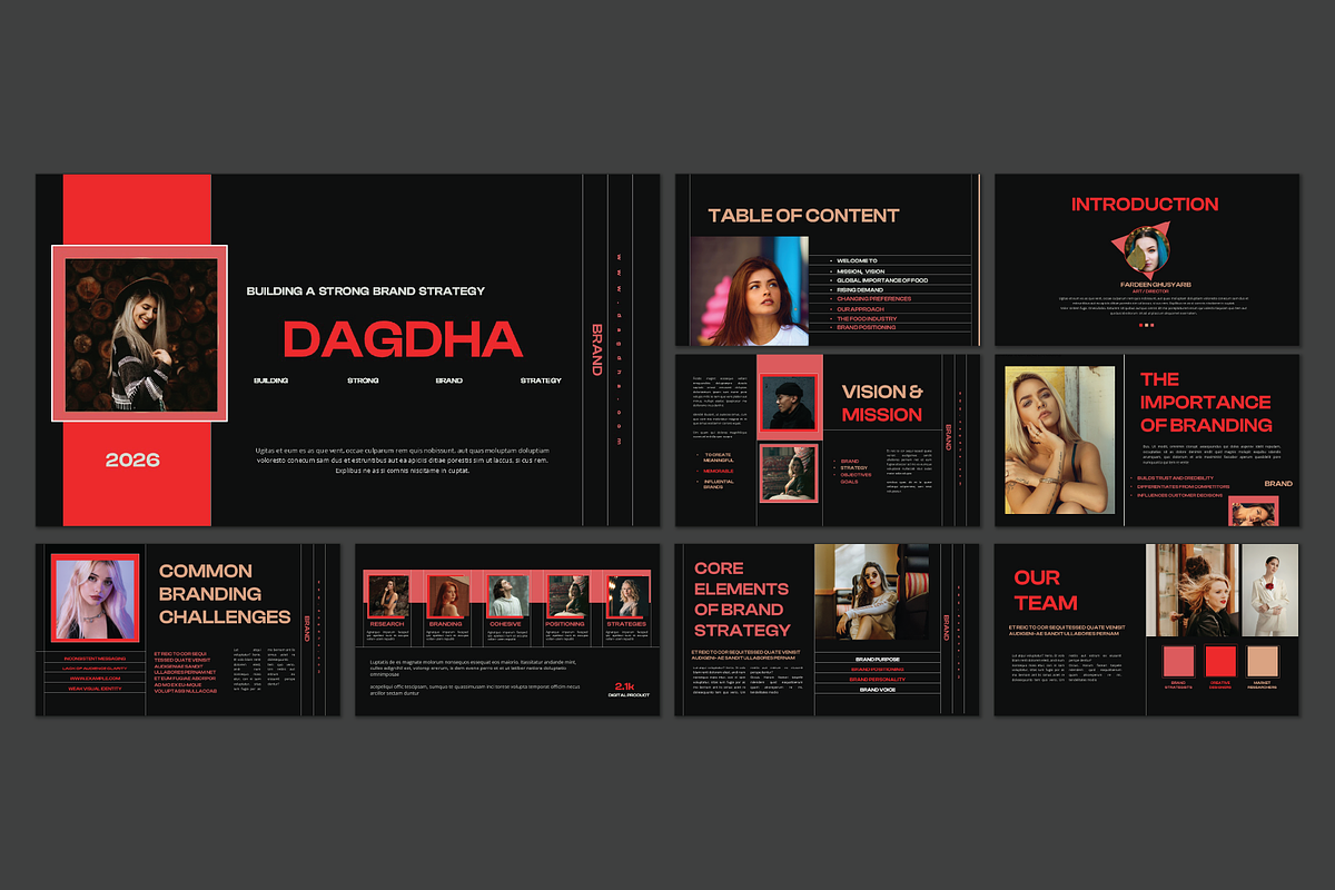 Dagdha Brand Strategy, a Presentation Template by Caprio Studio (Photo 6 of 6)
