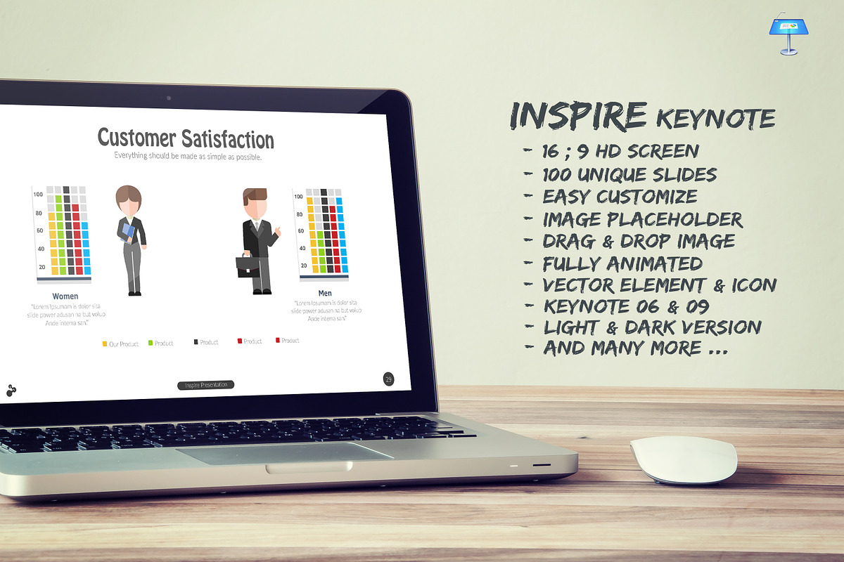Perfect Keynote Bundle, a Presentation Template by DesignCorner (Photo 4 of 6)
