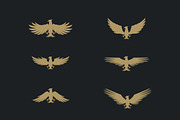 60 Vector Eagles + Bonus, an Object Graphic by Damien (Thumbnail 8 of 11)