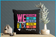 Welcome Back I'm Glad You're Here, a Graphic by Creativeusart (Thumbnail 4 of 4)