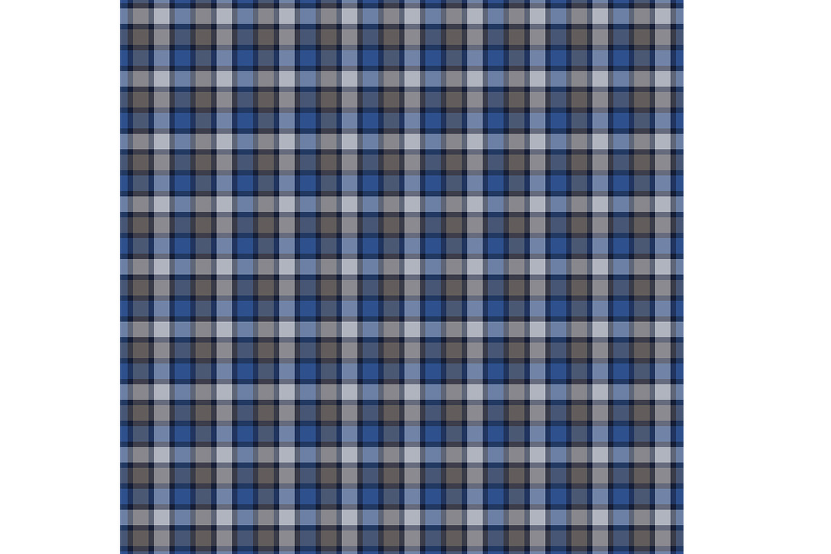 Navy Decorative Plaid Seamless, a Pattern Graphic by Sharon Schwalbe (Photo 3 of 4)