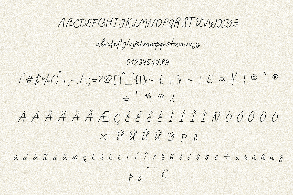 Atlas Novas Modern Handwriting Font, a Script Font by Ashiya Pixel (Photo 3 of 9)