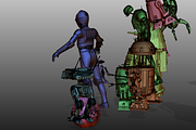 STAR WARS DROIDS PACK low poly, a Characters & Person 3D Model by 2$ SHOP (Thumbnail 16 of 16)