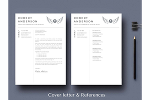 Pilot Resume & Cover Letter Template