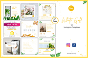 Instagram Templates Neutral, a Social Media Template by Meoww_Design (Thumbnail 1 of 6)