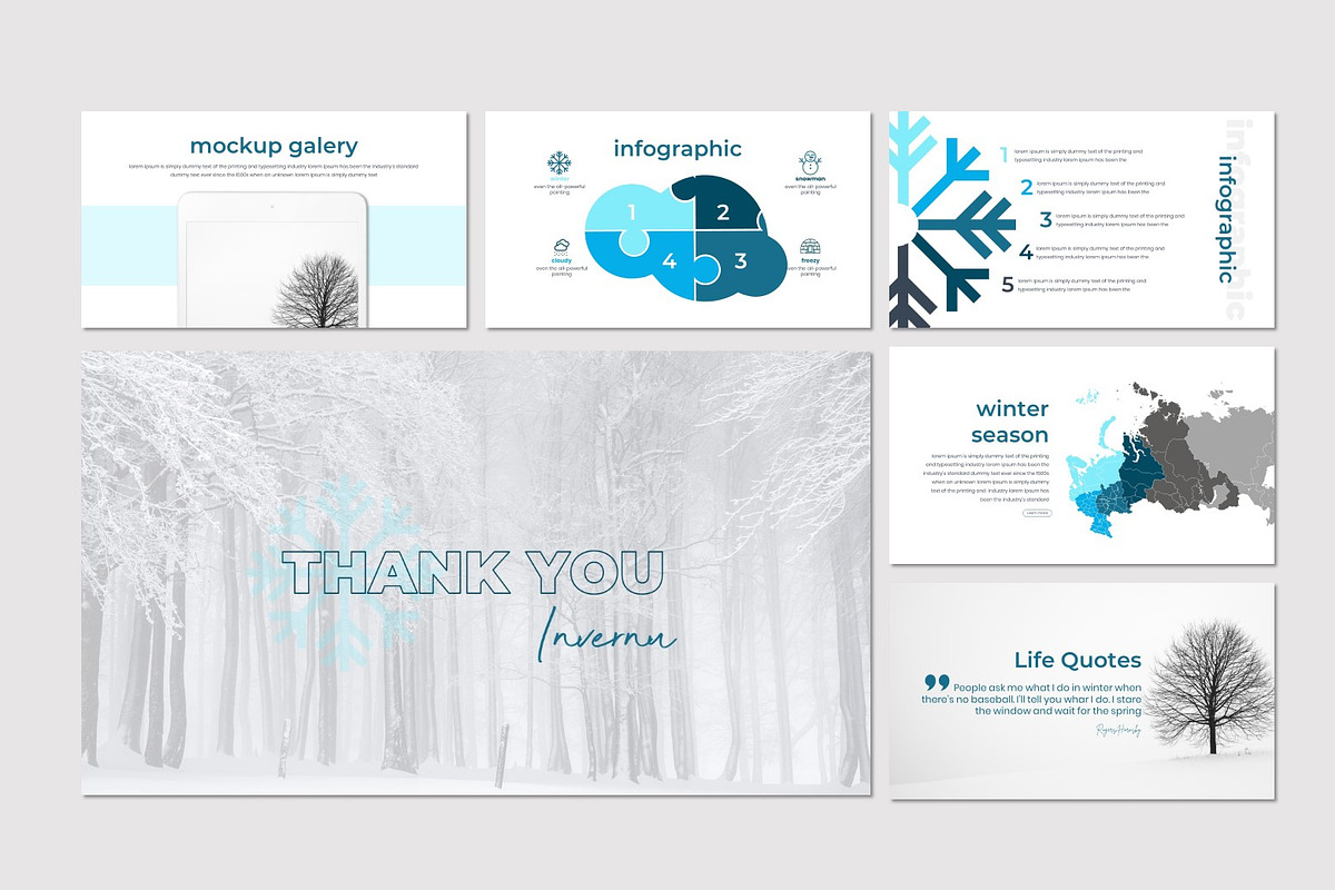 Invernu - Google Slides Template, a Presentation Template by inspirasign (Photo 3 of 5)