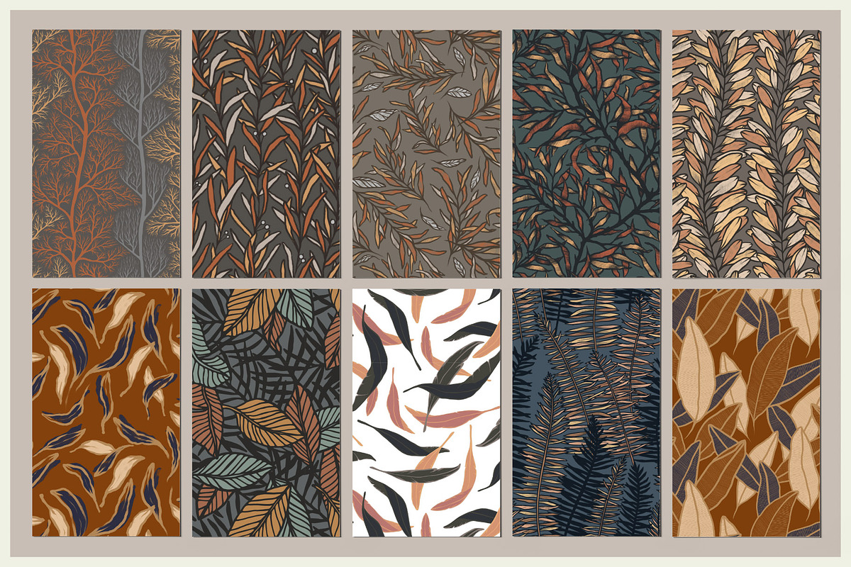 Last Leaf Patterns, a Pattern Graphic by Michael Rayback Design (Photo 7 of 8)