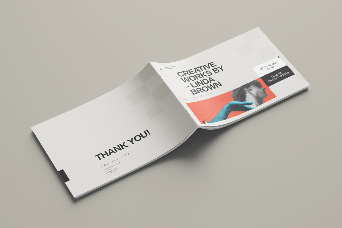 Works / Portfolio Landscape, a Brochure Template by Pixelpick (Photo 9 of 9)