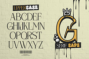 Warior Bomber Typeface, a Serif Font by alit design (Thumbnail 4 of 20)