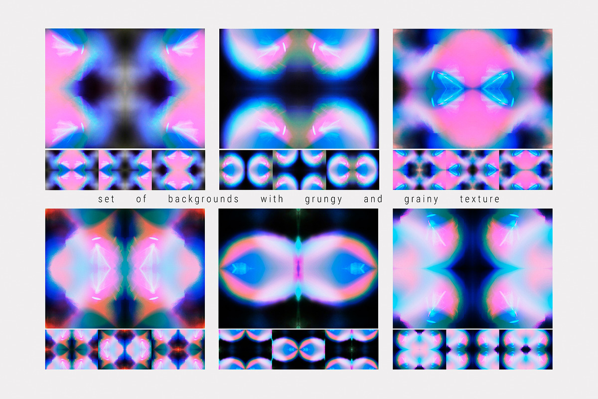 Gradient backgrounds set, a Background Graphic by LiiaLonn Studio (Photo 2 of 8)