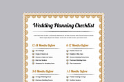Wedding Planning Checklist, a Stationery Template by MightyDesign (Thumbnail 2 of 8)