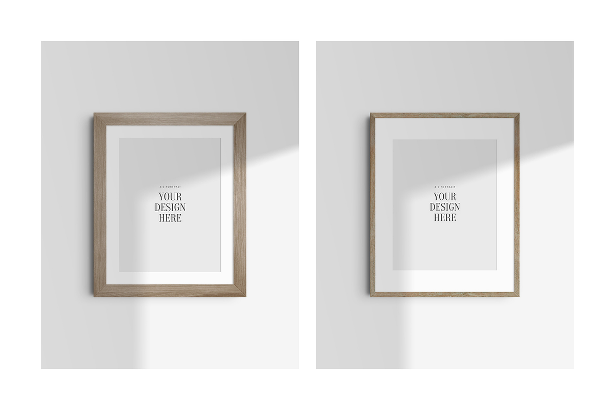 Frame Mockup 4:5 Portrait, a Mockup by DESIGN BY nube (Photo 6 of 15)