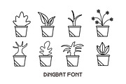 House Plant, a Symbol Font by Fourteen Letter (Thumbnail 2 of 4)