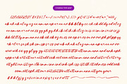 Bentaris Handwritten Ink Font, a Script Font by Letterena Studios Script (Thumbnail 10 of 10)
