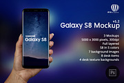 Samsung Galaxy S8 mockup, an Android Mockup by RSplaneta (Thumbnail 1 of 7)