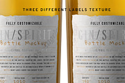 Gin/Spirit Bottle Mockup, a Product Mockup by HexenDesigns (Thumbnail 6 of 14)