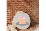 Dopamine Birthday Cakes 37 PNG, a Food Illustration by Oleksandra Illustrates (Thumbnail 13 of 19)