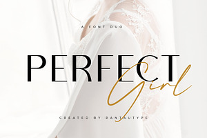 Perfect Girl A Font Duo