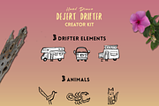 Lite-Desert Drifter Creator Kit, an Object Graphic by Walking_Designs (Thumbnail 4 of 5)
