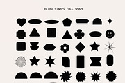 Geometric Shapes Stamps Procreate, a Brush Add-On by Darla Studio (Thumbnail 10 of 12)
