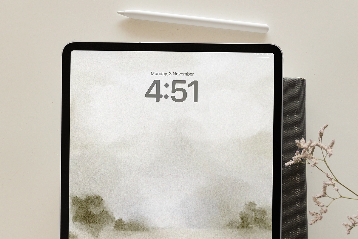 Watercolor soft Abstract Background, a Background Graphic by Grace Noboa Illustrations (Photo 7 of 17)
