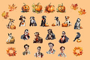 100 Cute Retro Halloween cards, an Object Graphic by Nocturnal Wolf (Thumbnail 4 of 14)