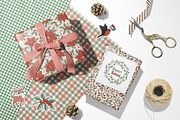 Retro Groovy Christmas collection, a Pattern Graphic by @olga.angelloz (Thumbnail 9 of 12)
