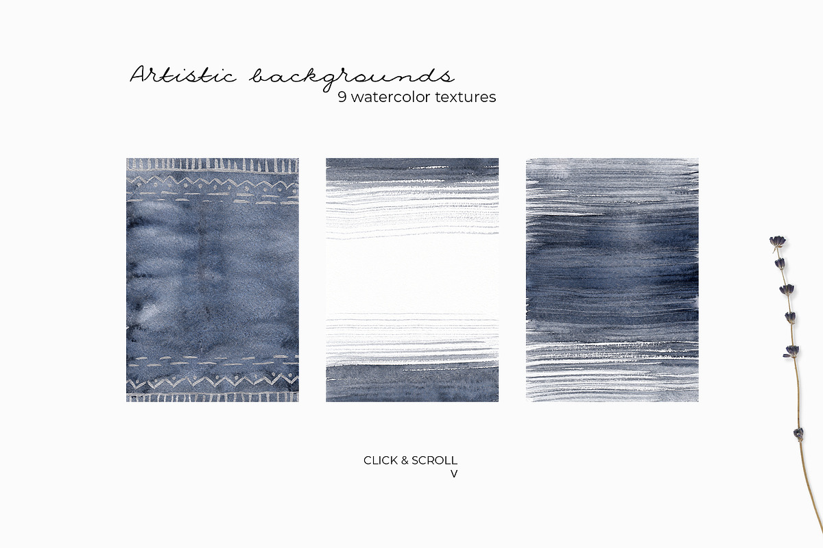 -50% MODERN BOHO: watercolor floral, an Object Graphic by Lana Elanor (Photo 11 of 12)